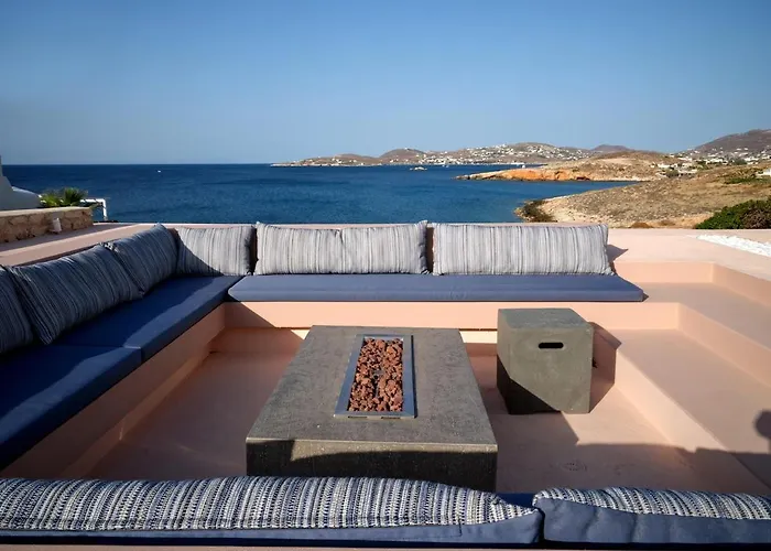 In Paros, Fantastic Waterfront Villa